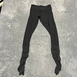 Lululemon Leggings Womens Small ? Gray Athletic Active Athleisure Yoga Cinch